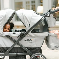 Caravan Coupe V2 Stroller Wagon - Grey / Black