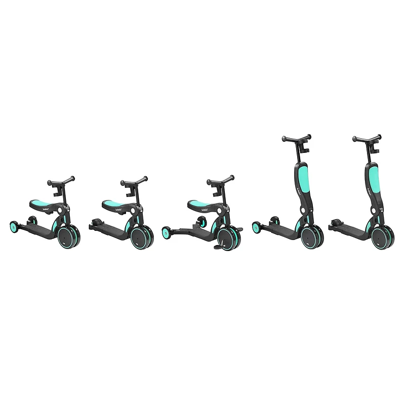 Trottinette 5 en 1 Scoobi™ - Vert