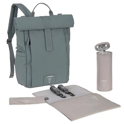 Diaper Bag Rolltop - Anthracite