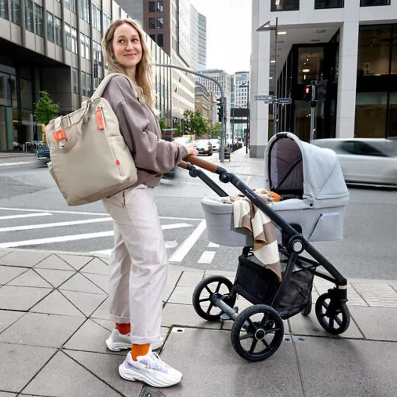 Sac à Couches à Dos - Beige