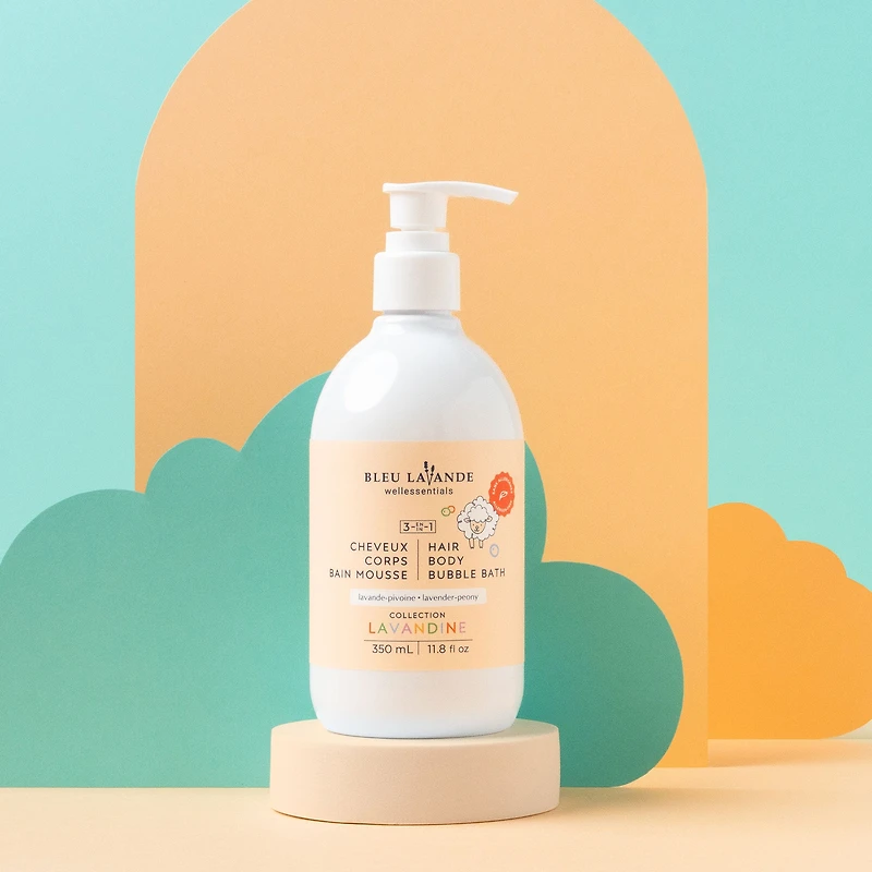 Cheveux Corps Et Bain Mousse 3-en-1 350 ml