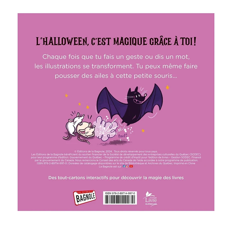 Fais apparaître la magie d'Halloween