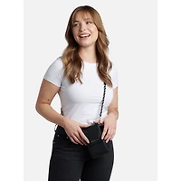 Alexa Shoulder Strap Phone Case - Black
