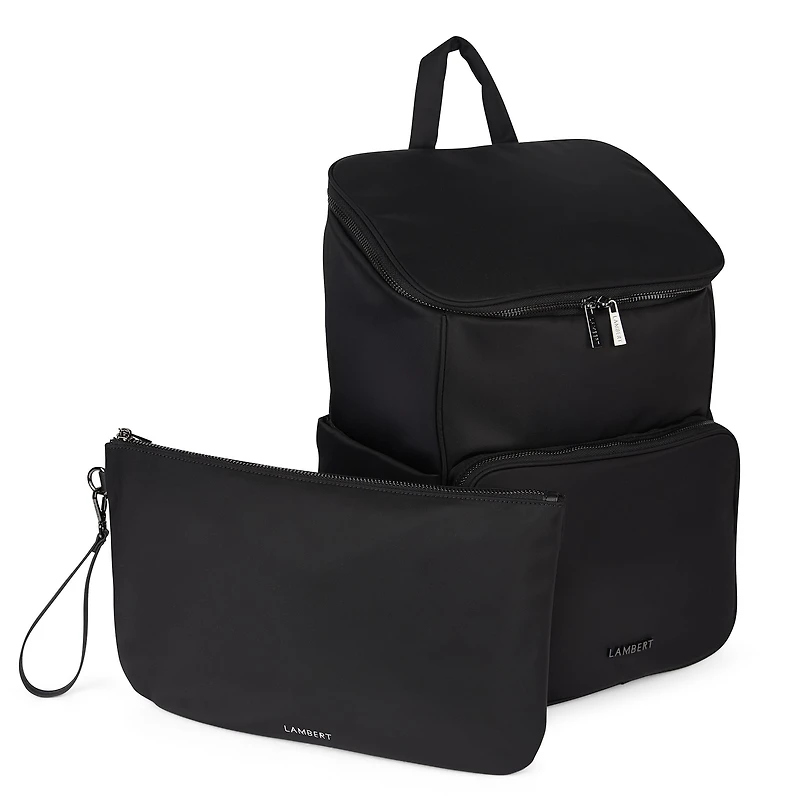 Sac à Couches + Tapis à Langer Anabelle - Noir