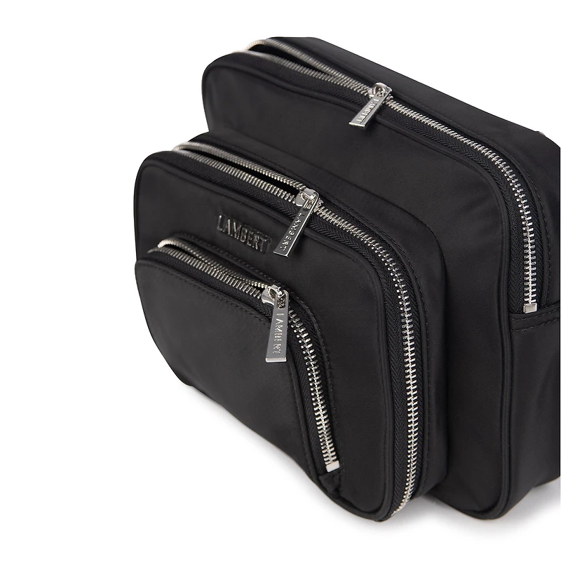 Annika Backpack Diaper Bag - Black