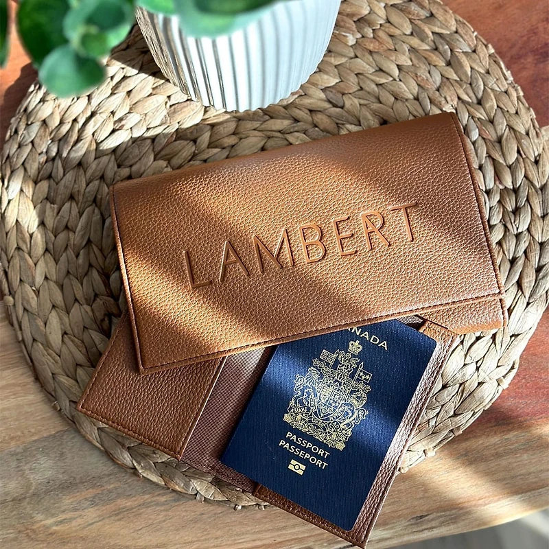 Atlas Passport Holder - Affogato