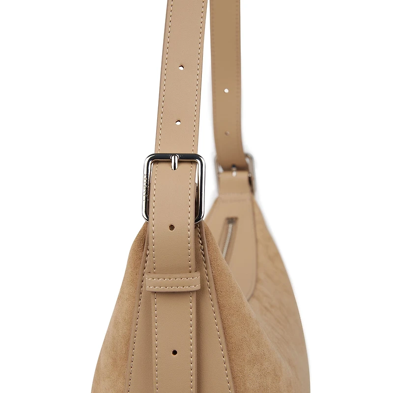 Sac À Main Audrey - Suede Beige