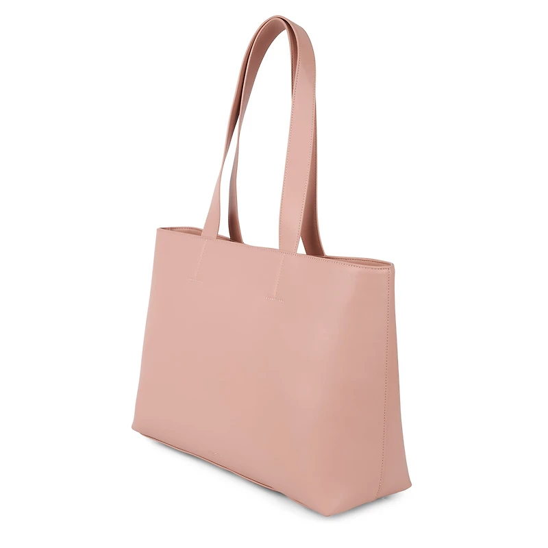 Danika 2in1 Tote Bag- pink Chiffon