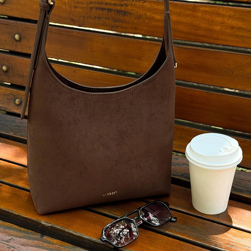Elena-chocolat Shoulder Bag