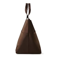 The Hollie 2-in-1 Recycled Nylon Lunch Box - Chocolate