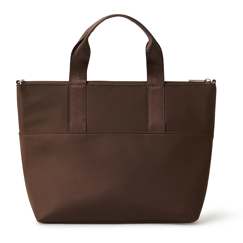 The Hollie 2-in-1 Recycled Nylon Lunch Box - Chocolate