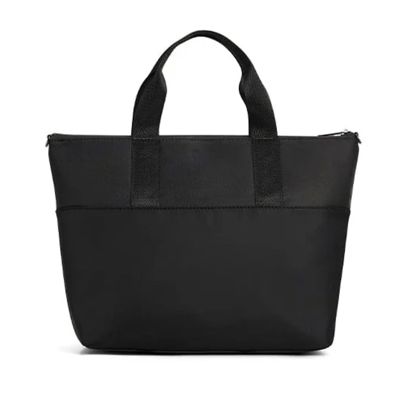 The Hollie 2-in-1 Black Recycled Nylon Lunch Box