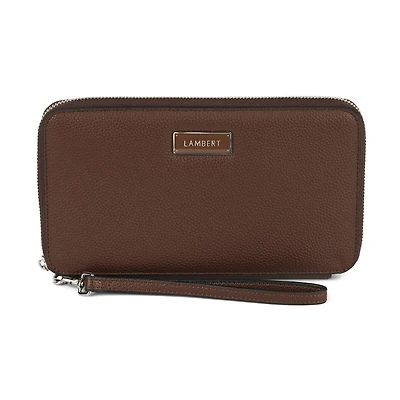 Ines Family Passport Holder - Chocolate