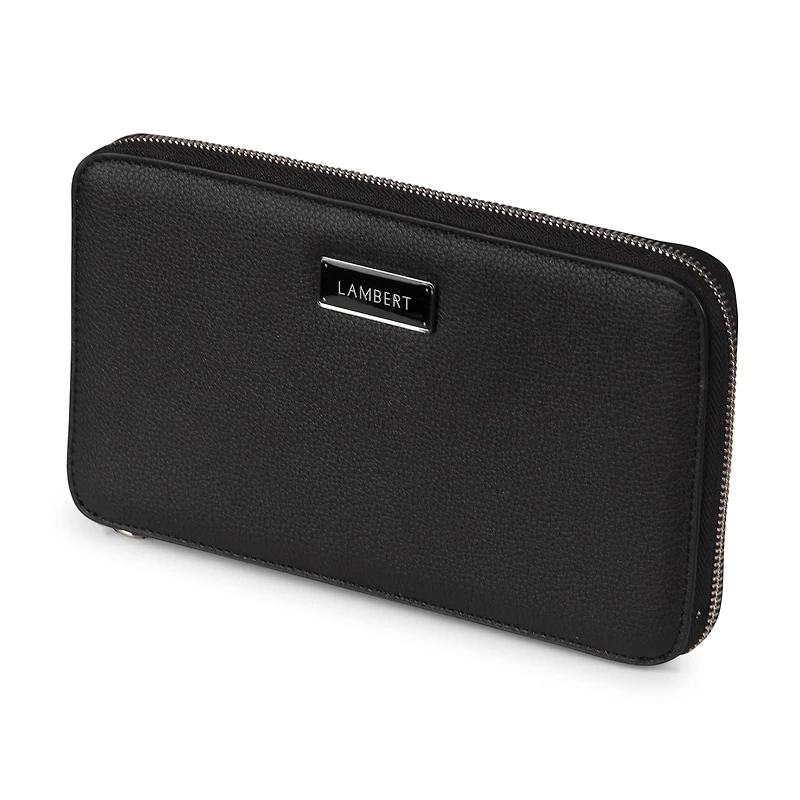 Ines Passport Organizer - Black