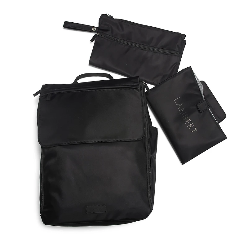 Kendall Diaper Backpack - Black