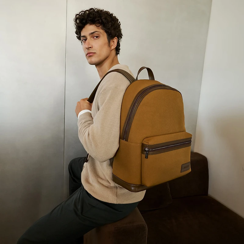 Sac à dos Logan Canvas - Ocre