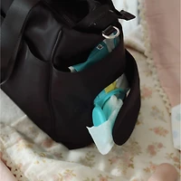 Sac à Couches + tapis Milani - Noir