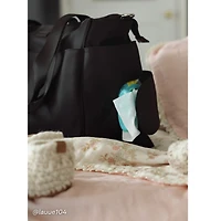 Sac à Couches + tapis Milani - Noir