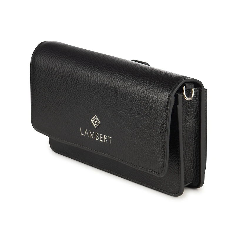 Tina Shine Wallet - Black