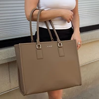Sac Fourre-Tout 2en1 Valentina - Taupe
