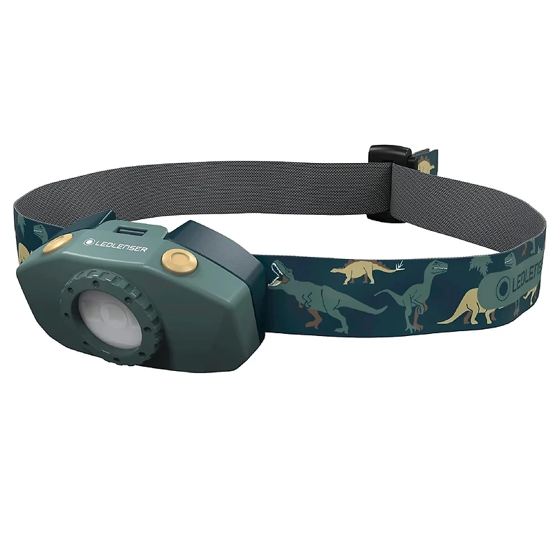 Lampe Frontale Kidled2 - Dinosaur Vert