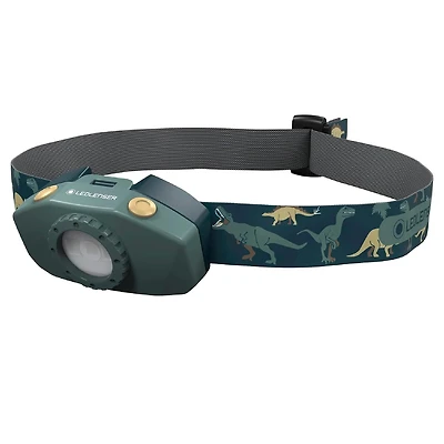 Lampe Frontale Kidled2 - Dinosaur Vert