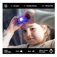 Lampe Frontale Kidled2 - Dinosaur Vert
