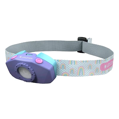 Lampe Frontale Kidled2 - Arc-en-ciel Violet