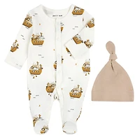 Lions Pajamas Set Premie