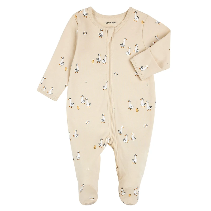 Ducks Print Pajamas 0-12m