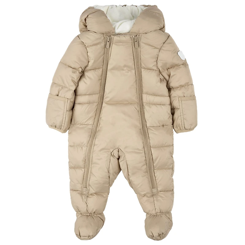 Habit de Neige Une Pièce Taupe 3-24mois
