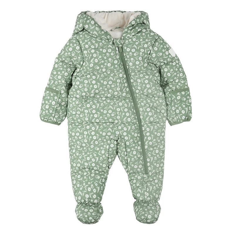 Habit de Neige Fleurs 3-24mois