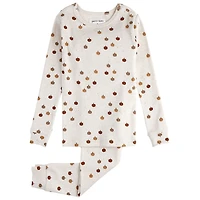 Pyjama Côtelé Citrouille 8-14ans