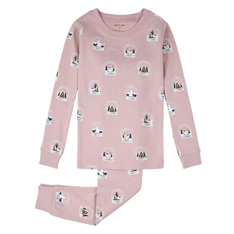 Snowglobe Pajamas 2-6x