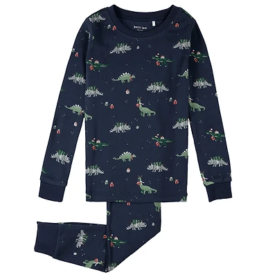 Holiday Dinos Pajamas 2-7