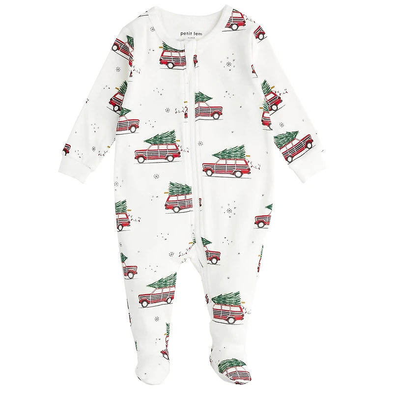 Holiday Car Pajamas 0-24m