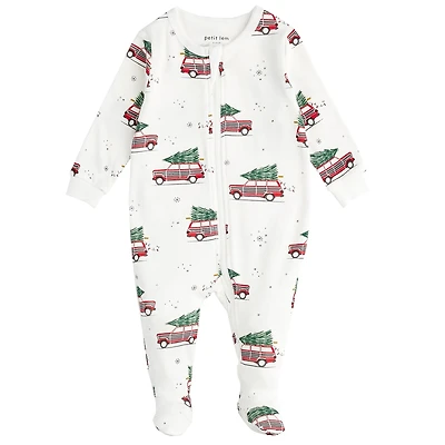 Holiday Car Pajamas 0-24m