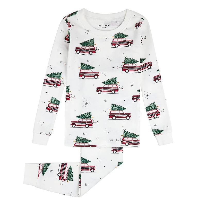 Holiday Cars Pajamas 2-7
