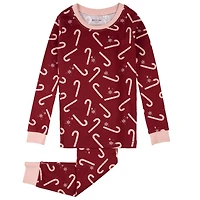 Candy Canes Pajamas 2-7
