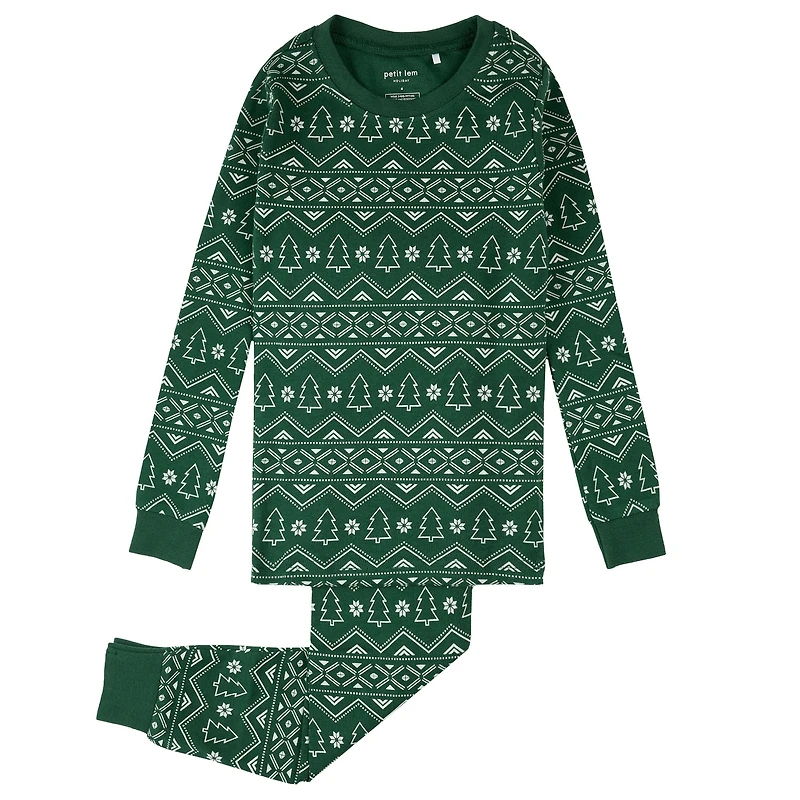 Pine Tree Pajamas 8-14