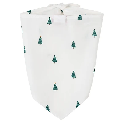 Pine Tree Flannel Dog Bandana