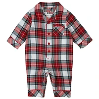 Plaid Flannel Pajamas 3-24m