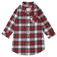 Plaid Flannel Nightgown 2-6x