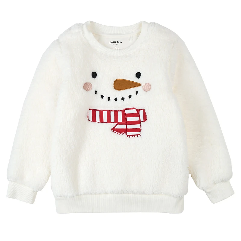 Snowmen Sherpa Sweatshirt 1224