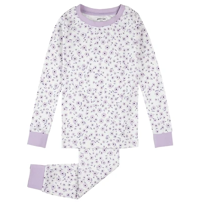 Flowers Pajamas 2-6x