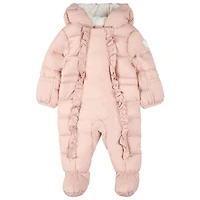 Habit de Neige Rose 3-9mois