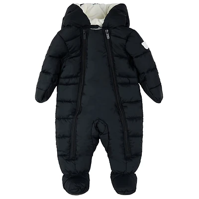 Habit de Neige Une Pièce Noir 3-9mois