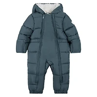 Blue 1pc Snowsuit 12-24m