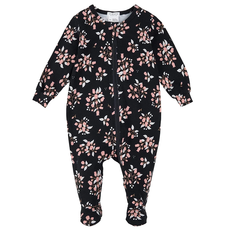 Pyjama Modal Fleurs 0-24mois