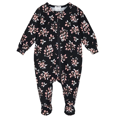Pyjama Modal Fleurs 0-24mois